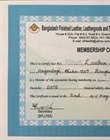 BFLLFEA Membership Certificate
